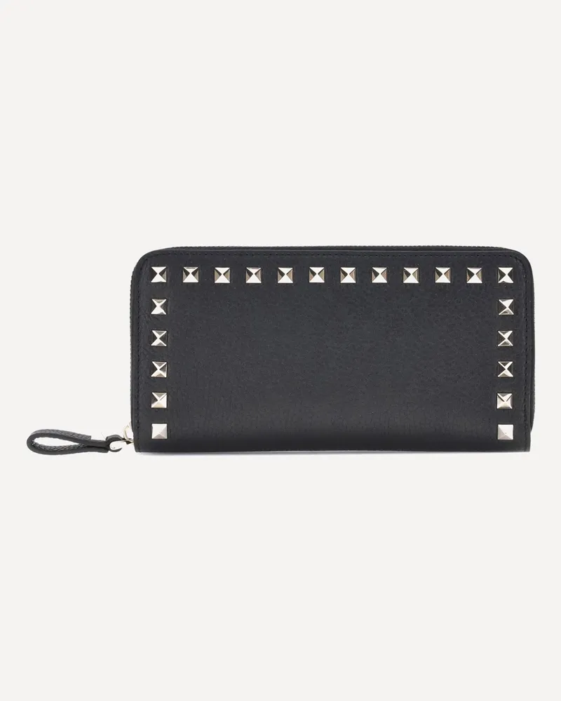 Valentino Garavani Rockstud Wallet Female Black