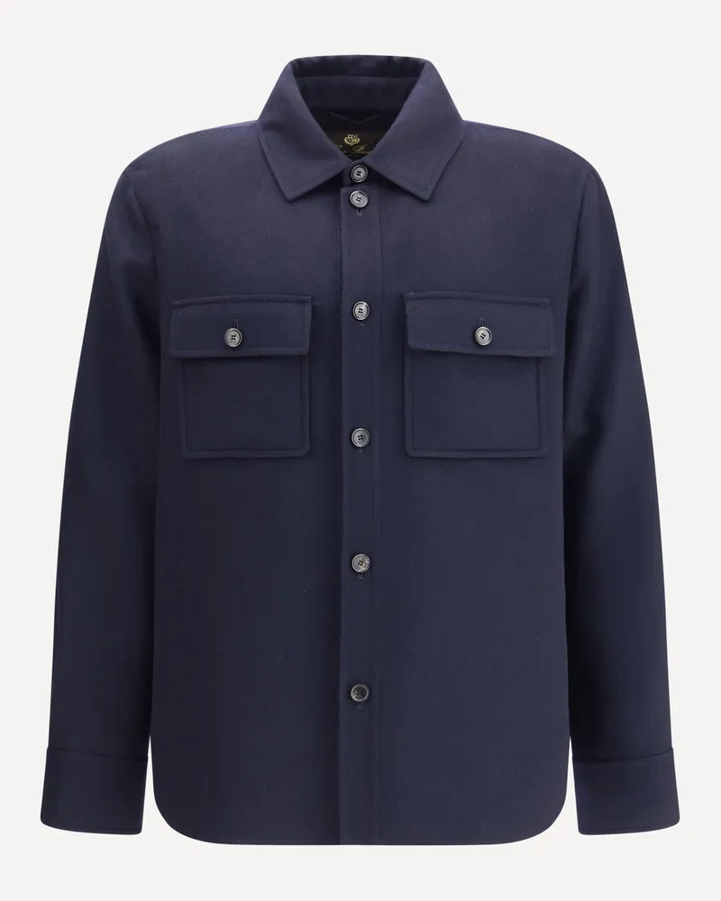 Loro Piana Cashmere Jim Jacket Male Blue