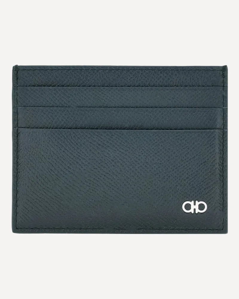 Ferragamo Gancini Card Holder Male Green