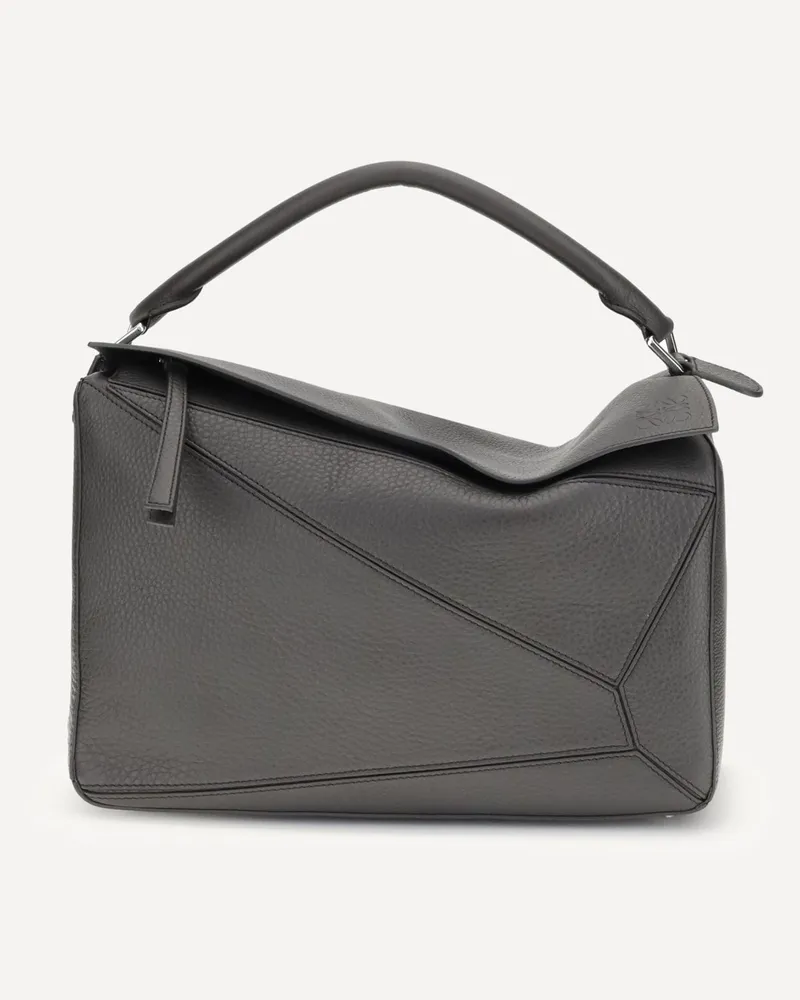 Loewe Puzzle large Handbag Male Grey