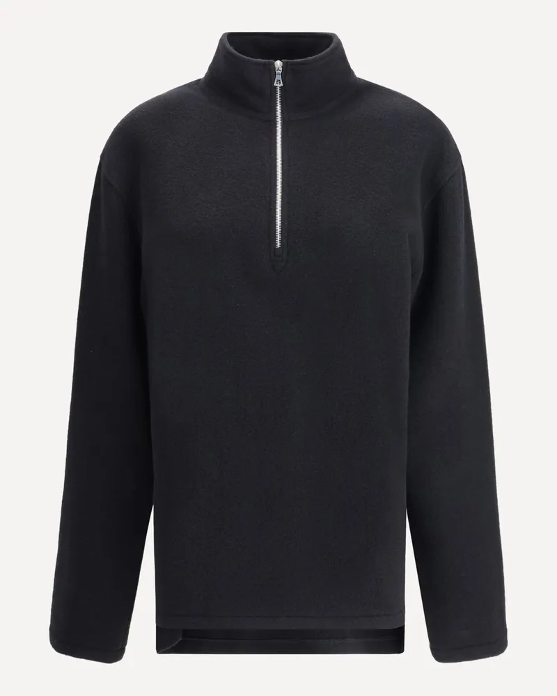 Rier Suede Wool Pile athletic Jacket Female Black