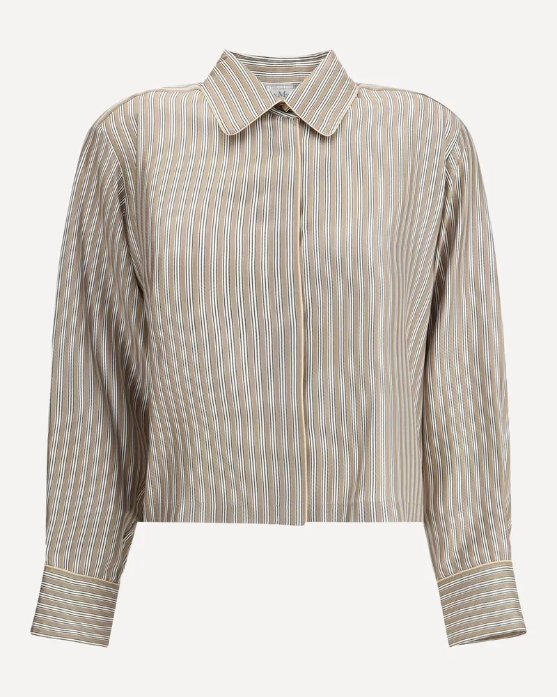 Max Mara Brama silk Shirt Female Beige