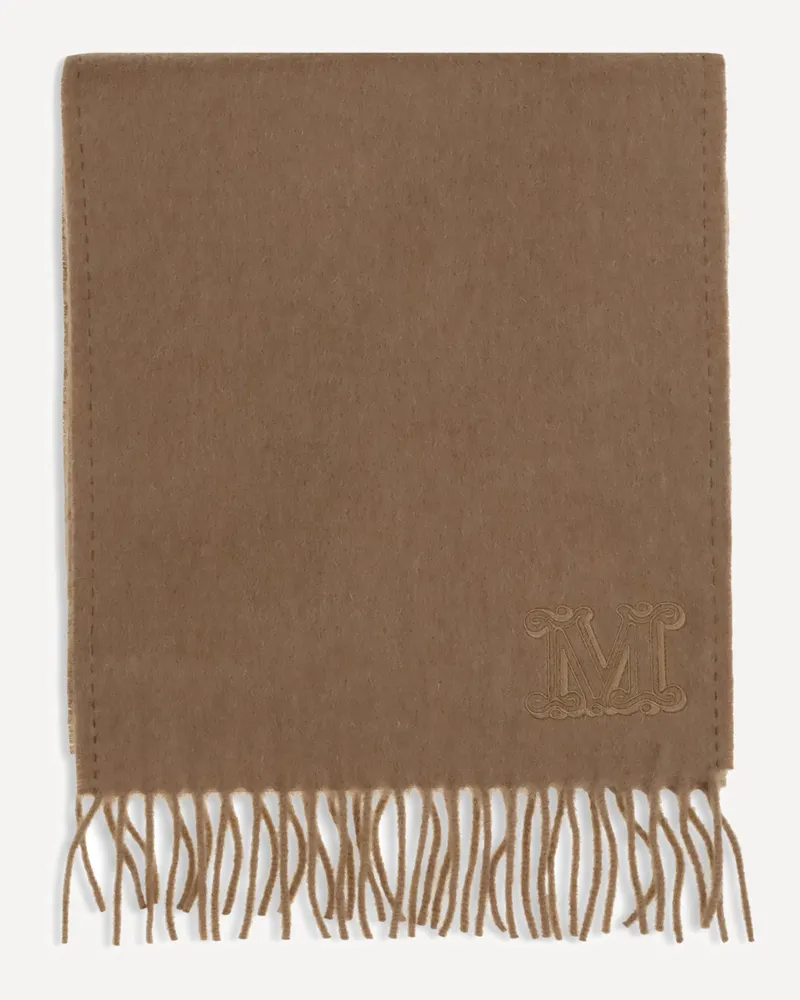Max Mara Camel Scarf Female Brown