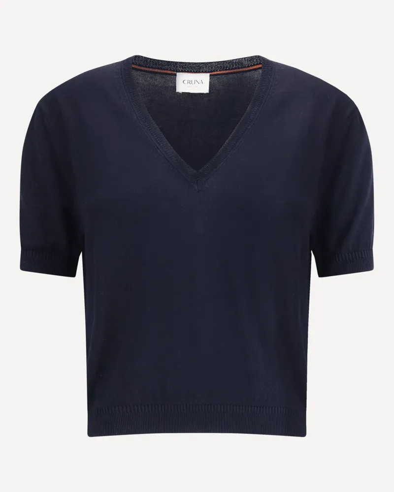 CRUNA Short sleeve Pullover Female Blue