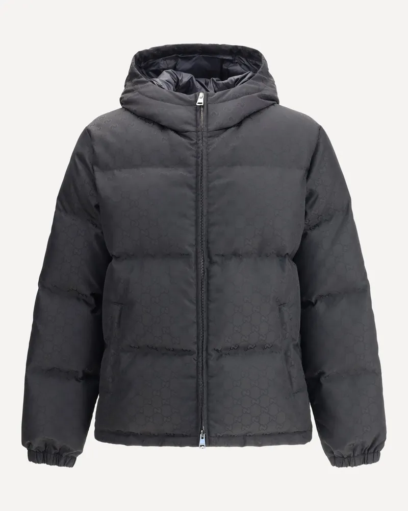 Gucci GG patterned padded Down Jacket Male Black