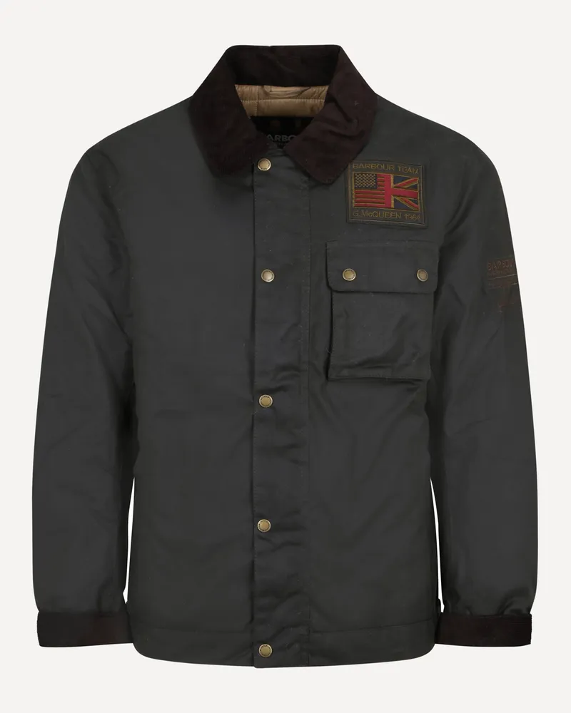 Barbour Jacket Male Green