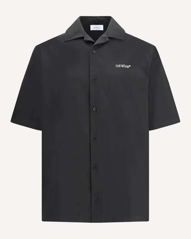 OFF-WHITE Short-sleeved Shirt Male Black