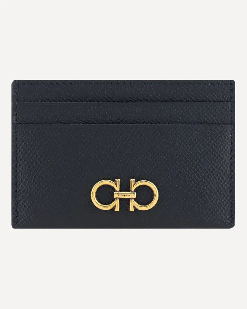 Ferragamo Card Holder Female Black