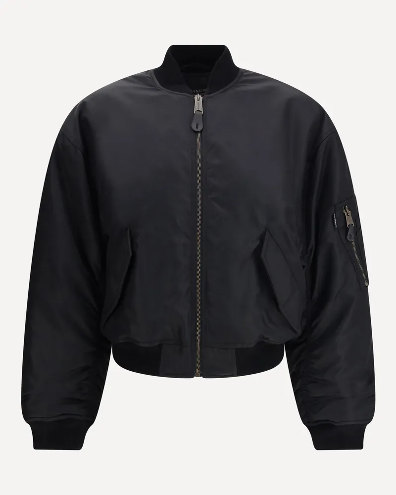 Balenciaga Standard Bomber Female Black