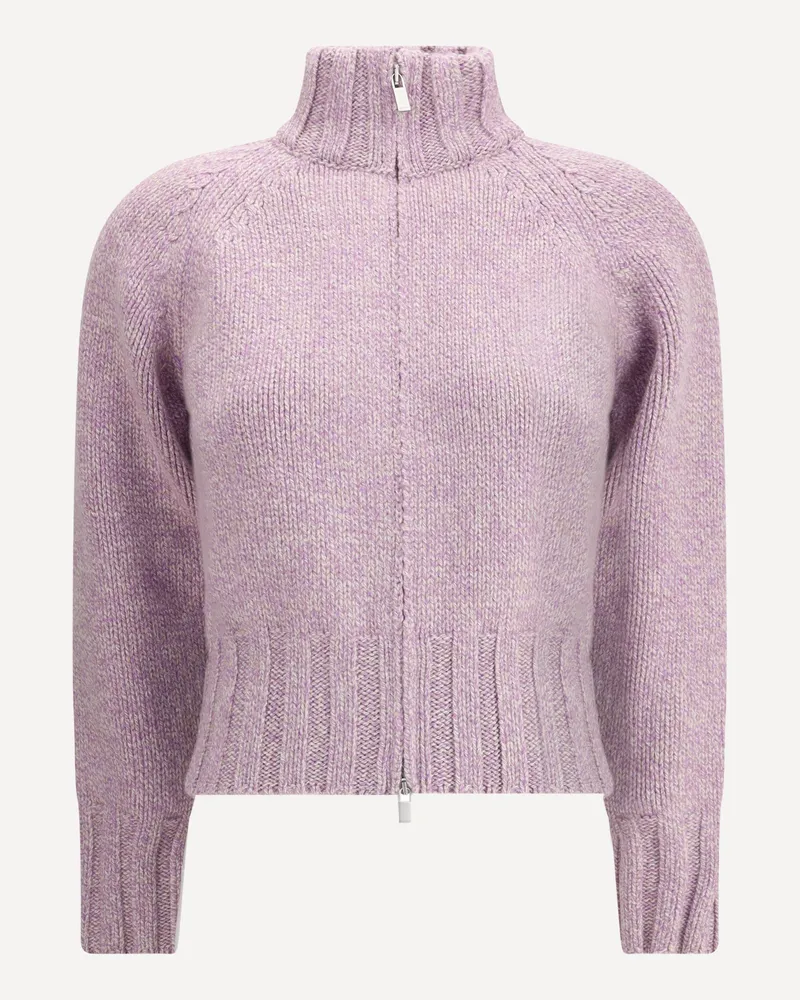Magda Butrym Zip Cardigan Female Purple