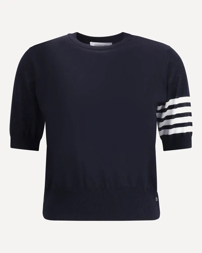 Thom Browne Knit T-Shirt Female Black