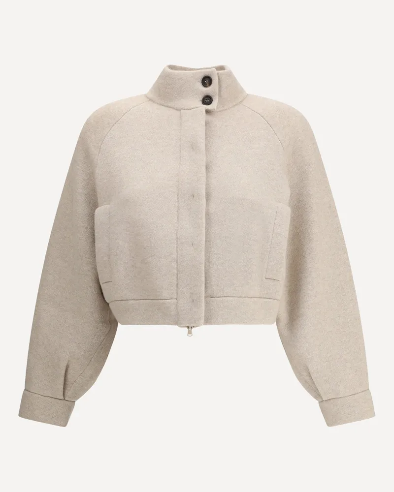 Brunello Cucinelli Cashmere Cardigan Female Beige