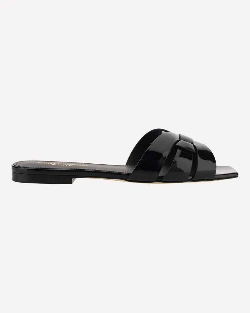 Saint Laurent Tribute Sandals Female Black