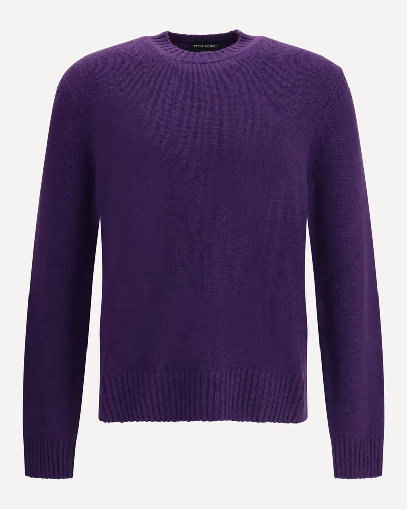 Tom Ford Cashmere Sweater Male Purple
