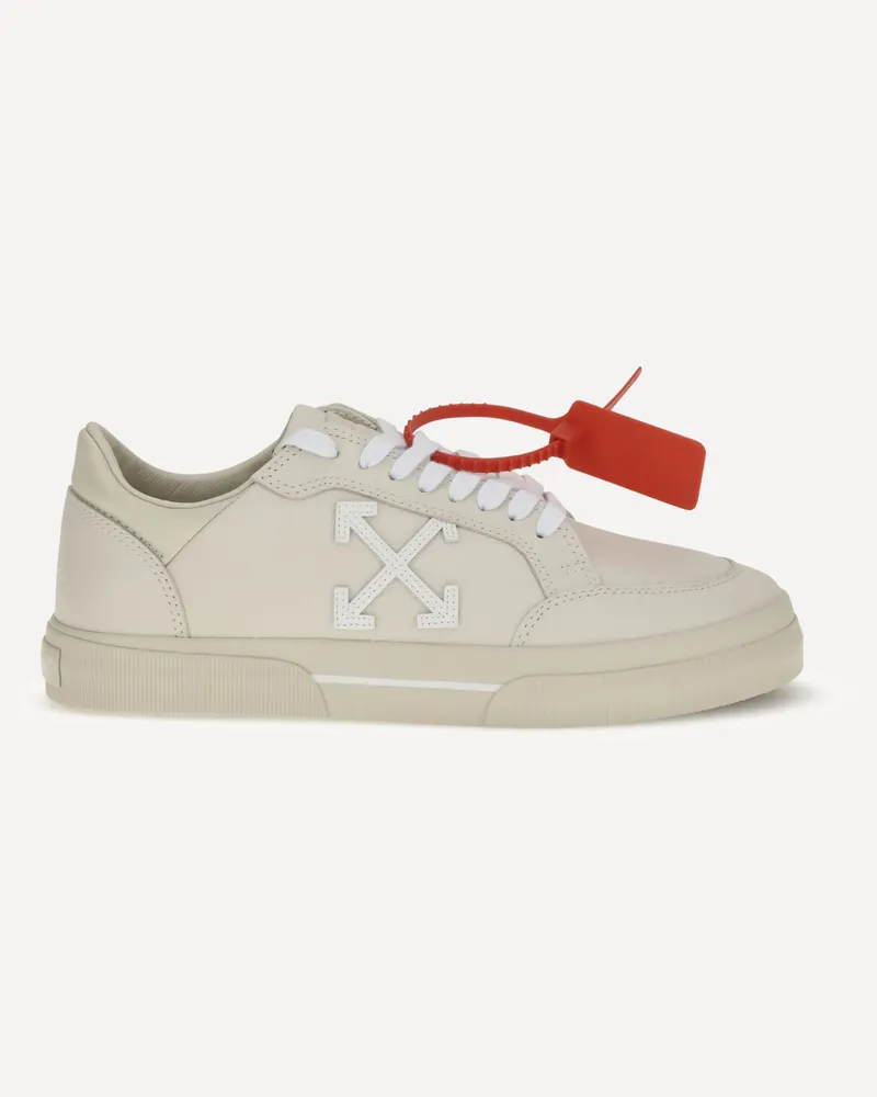 OFF-WHITE Vulcanized Sneakers Male Beige