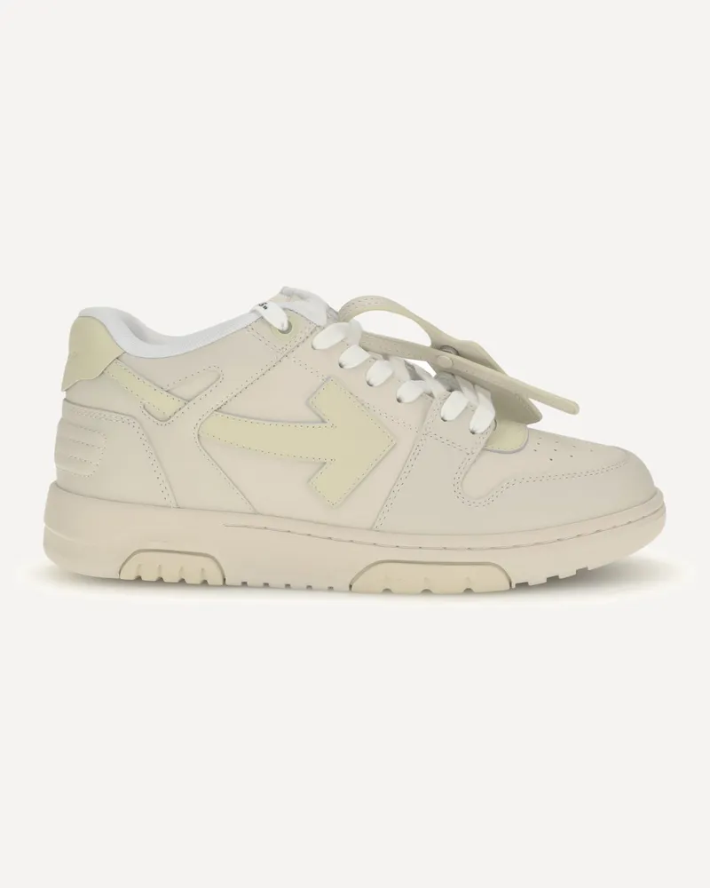 OFF-WHITE Out of Office Sneakers Male Cream