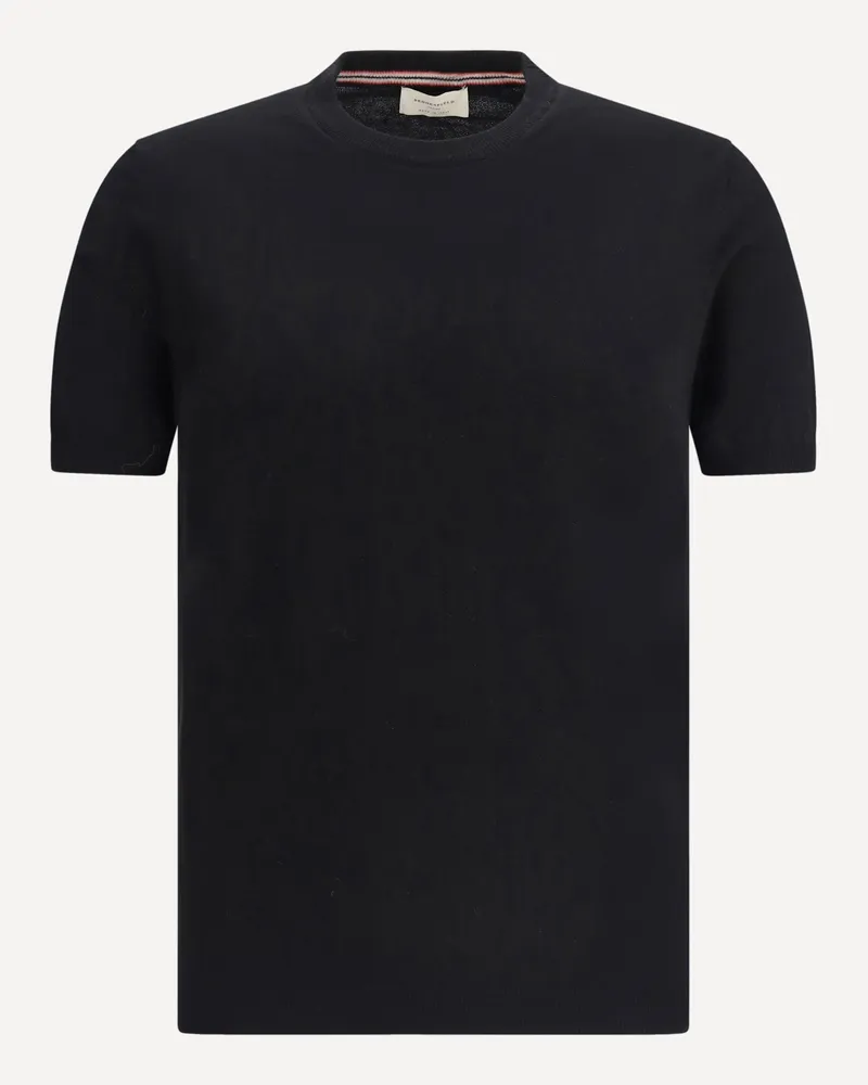 Brooksfield Knit T-Shirt Male Black