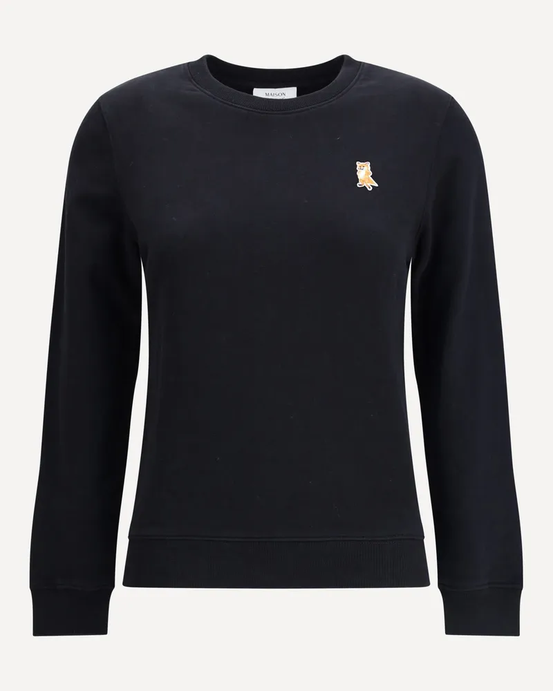 Kitsuné Lady Fox Sweatshirt Female Black