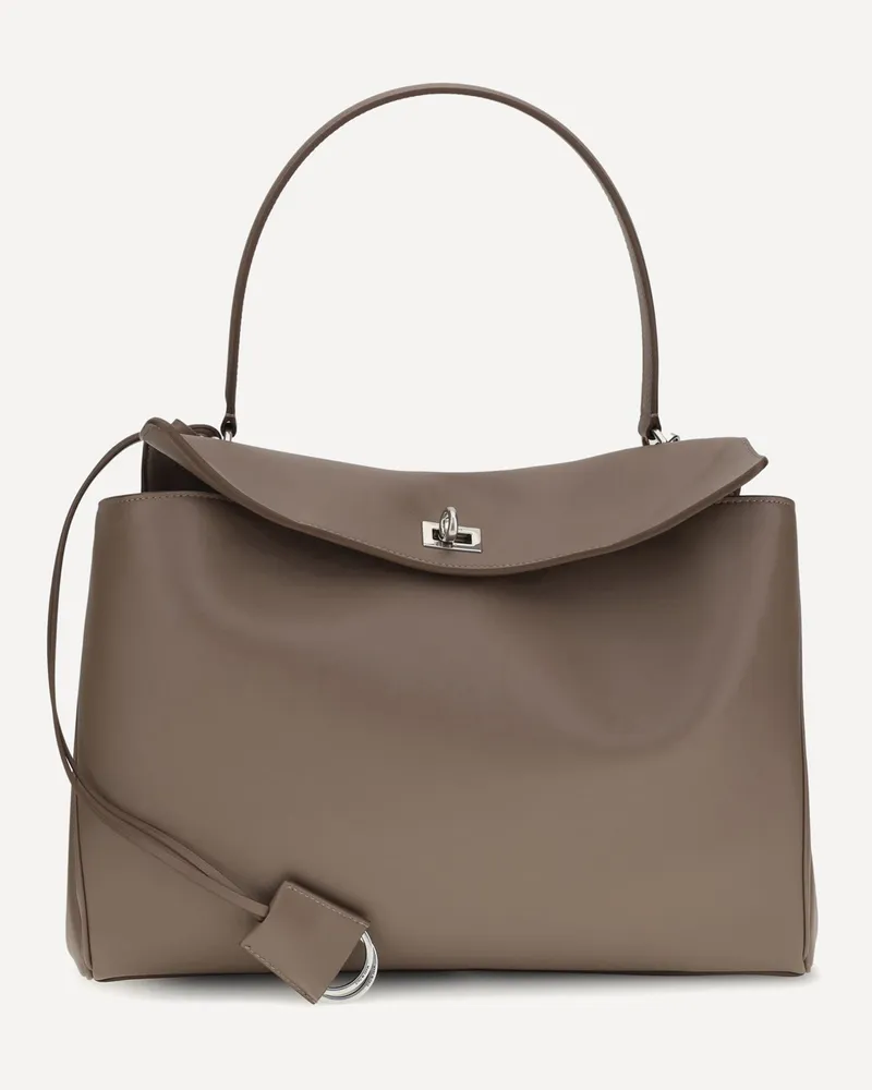 Balenciaga Rodeo Shoulder Bag Female Grey