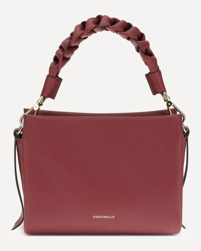 Coccinelle Boheme Handbag Female Bordeaux