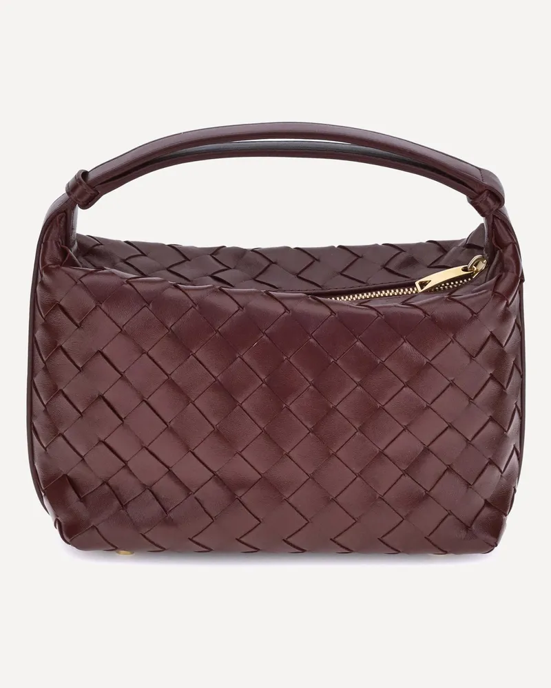 Bottega Veneta Mini Wallace Handbag Female Bordeaux