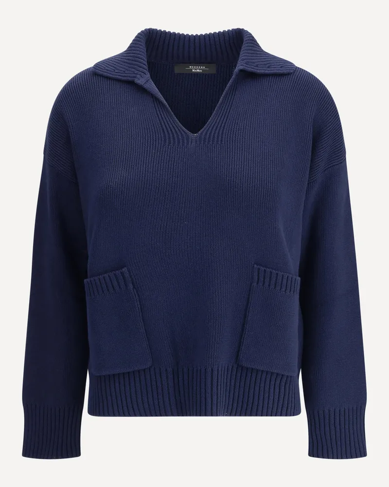 Max Mara Saloon Sweater Female Blue