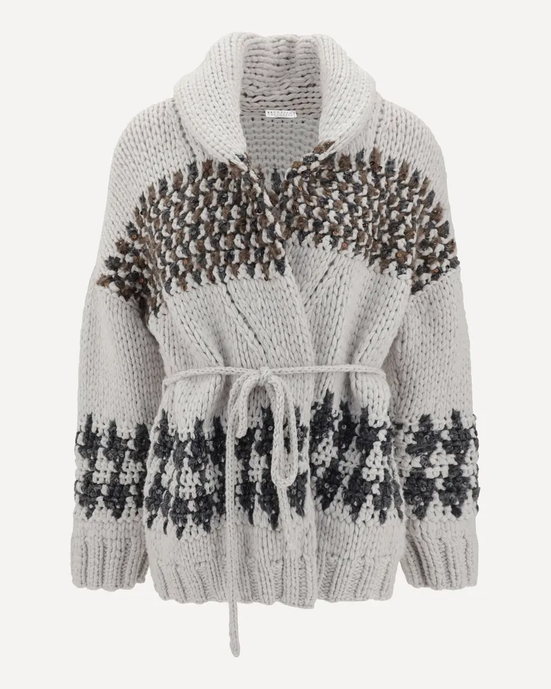 Brunello Cucinelli Cashmere Cardigan Female Multicolour