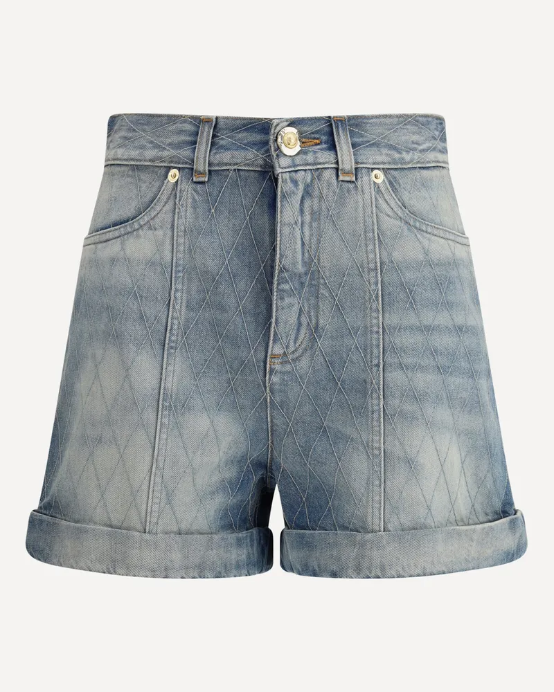 Balmain Denim Shorts Female Light