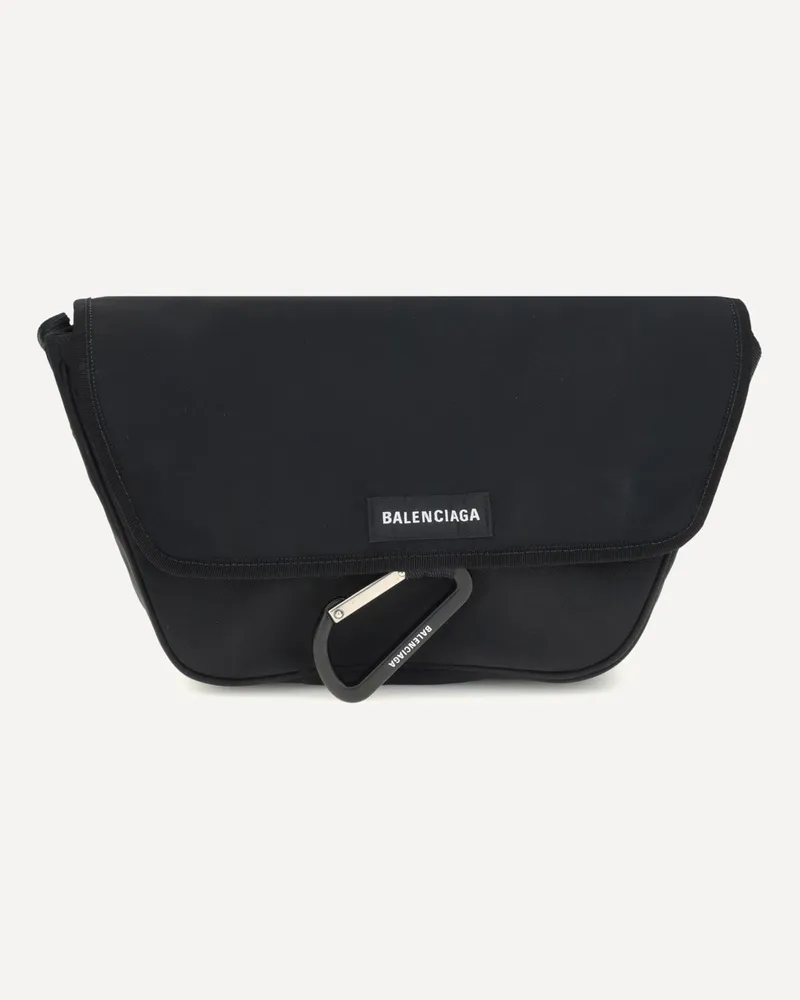 Balenciaga Explorer small Shoulder Bag Male Black