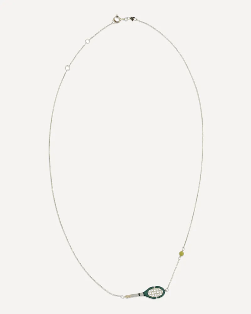 Aliita Pelota Tennis Necklace Female Gold