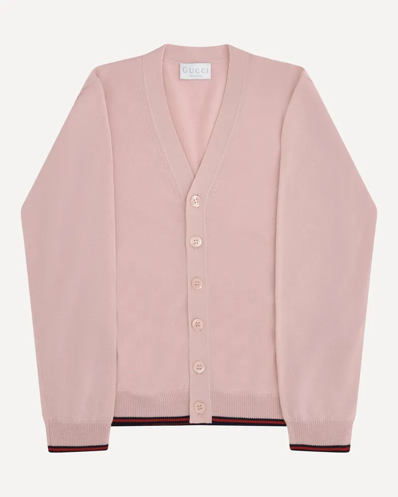 Gucci Cardigan for boy Boy Pink