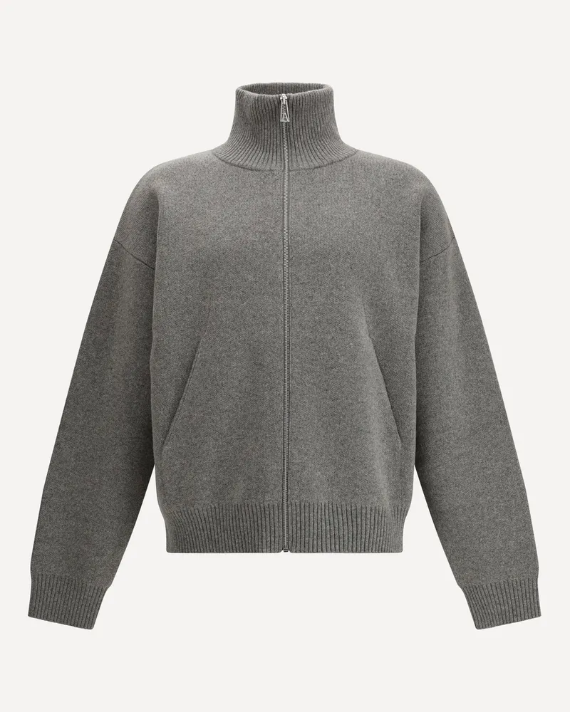 Axel Arigato Core zip-up Cardigan Male Grey