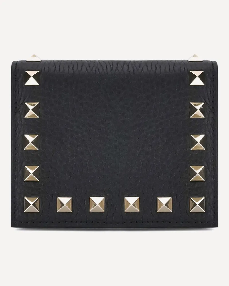 Valentino Garavani Rockstud Wallet Female Black