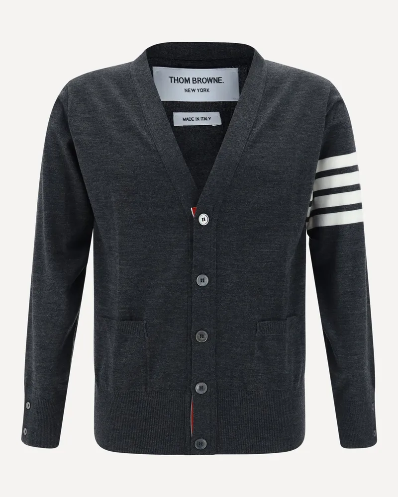 Thom Browne Cardigan Male Grey