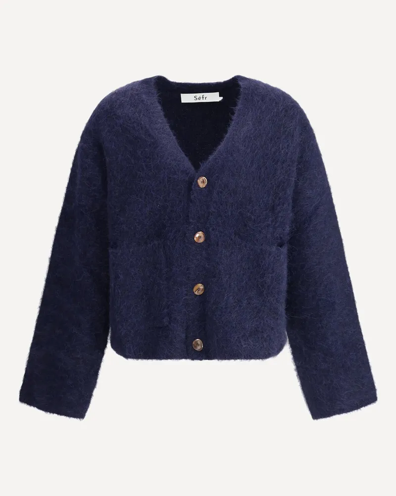 Séfr Lee Cardigan Male Blue
