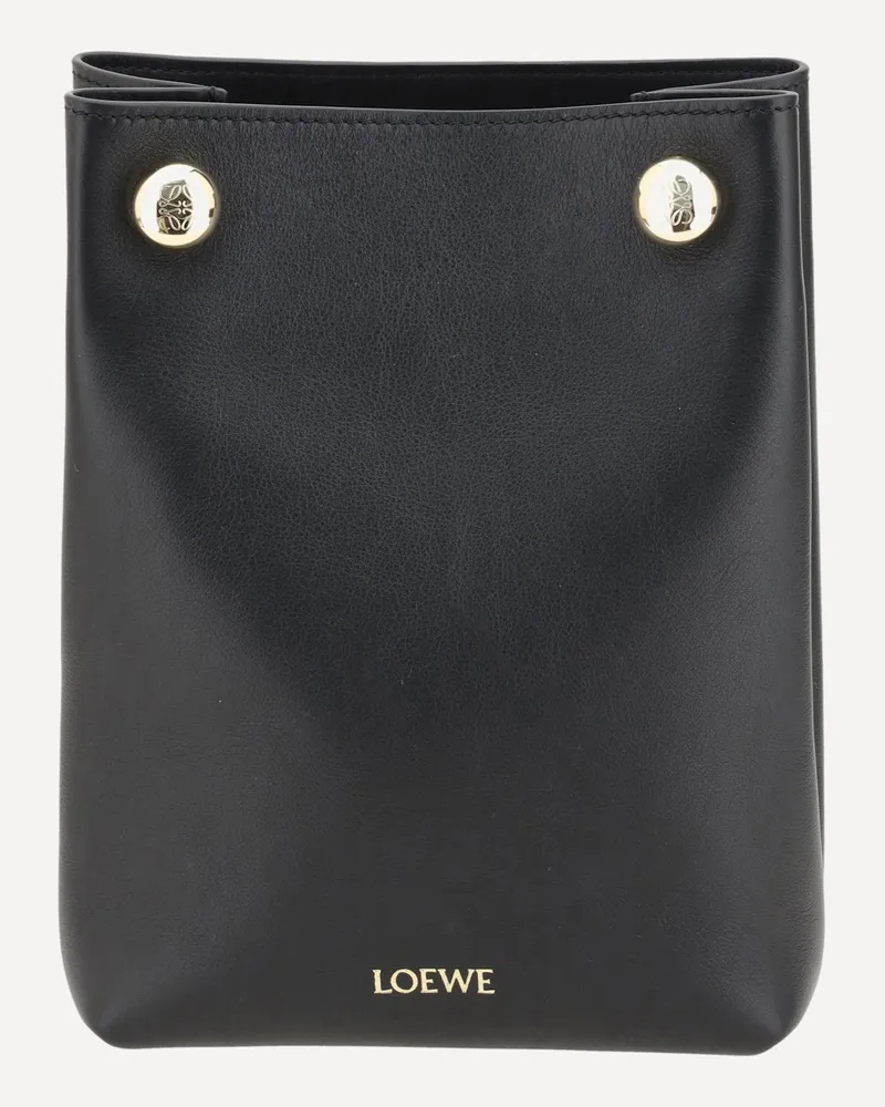 Loewe Pebble Shoulder Bag Female Black