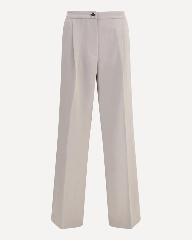 CRUNA Wide-leg Pants Female Beige
