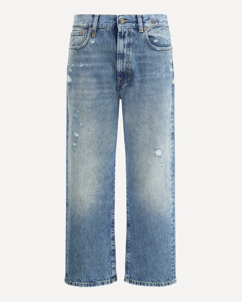 R13 Boyfriend Jeans Female Blue