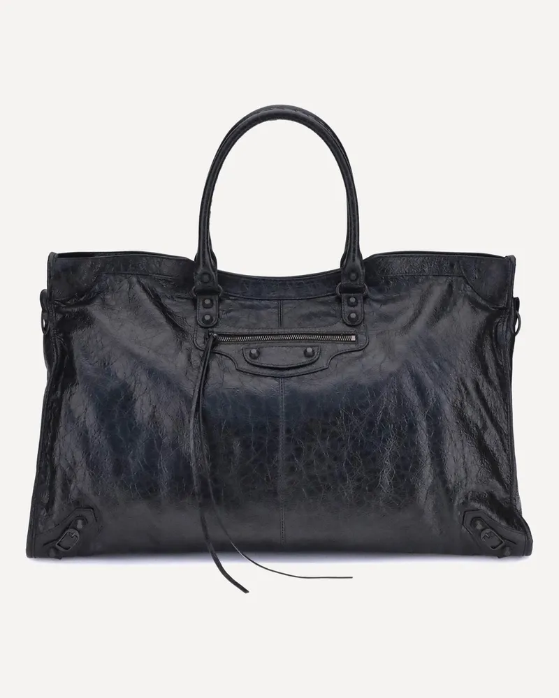 Balenciaga Le City Travel Bag Male Black