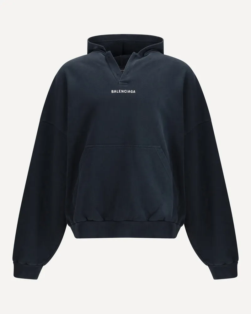 Balenciaga Hoodie with logo Male Black
