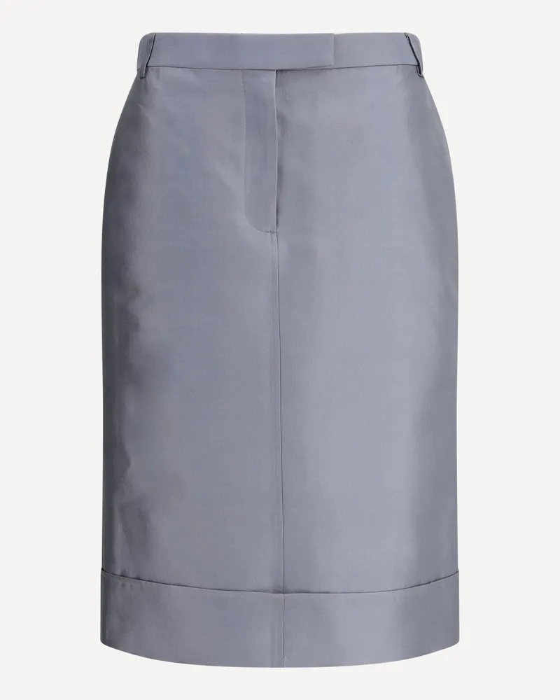 Thom Browne Midi Skirt Female Grey