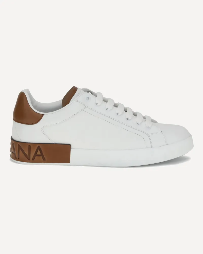 Dolce & Gabbana Portofino Sneakers Male White