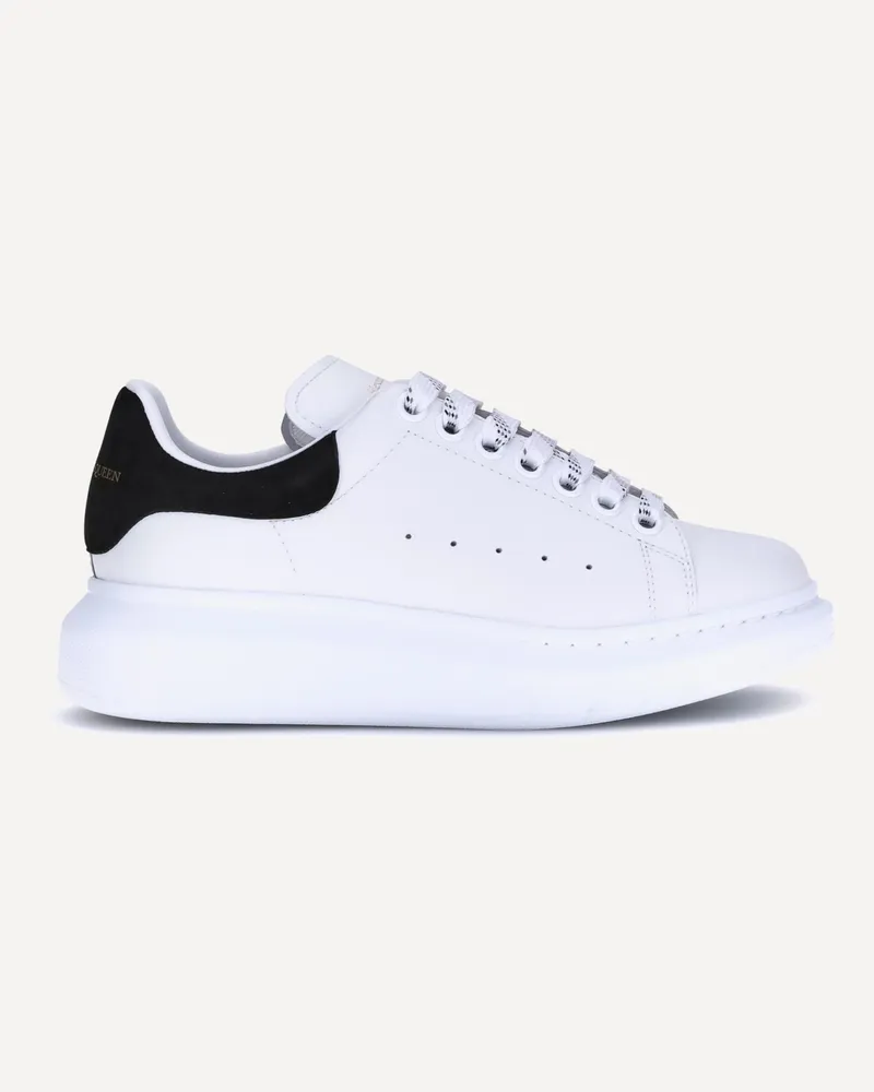 Alexander McQueen Leather Sneakers Female White