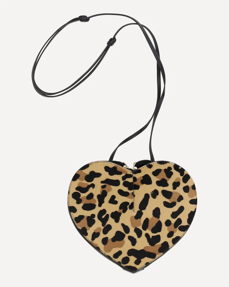 Alaïa Le Coeur Shoulder Bag Female Brown