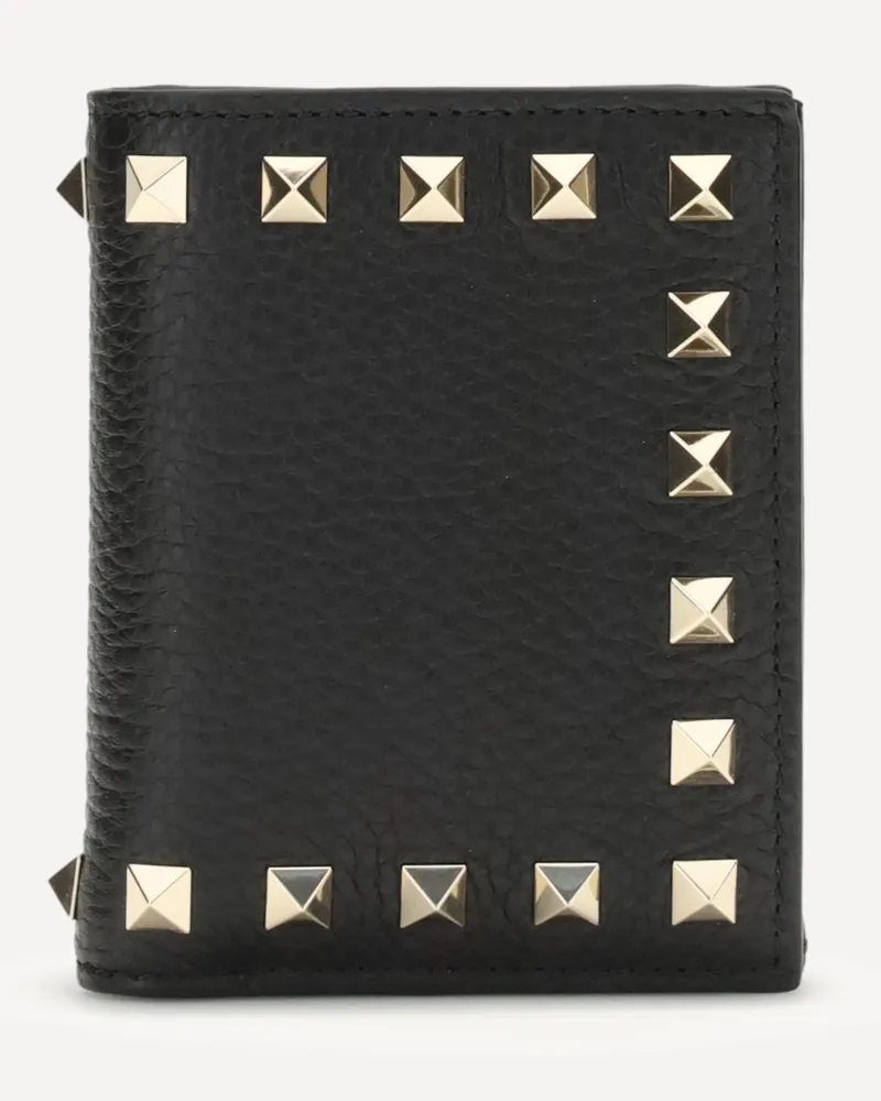 Valentino Garavani Rockstud Wallet Female Black