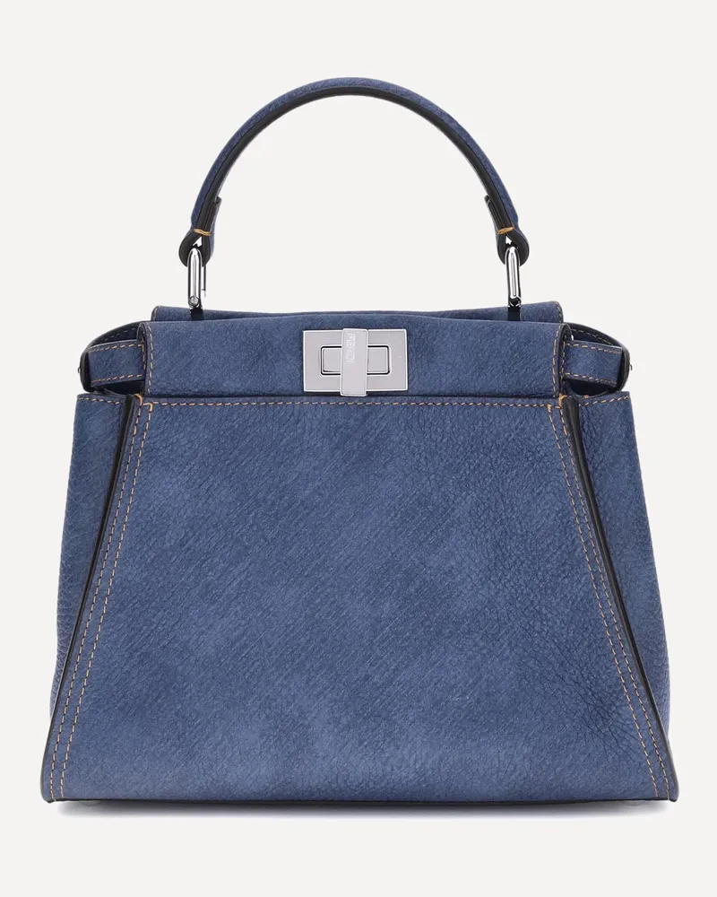 Fendi Peekaboo mini Handbag Female Blue