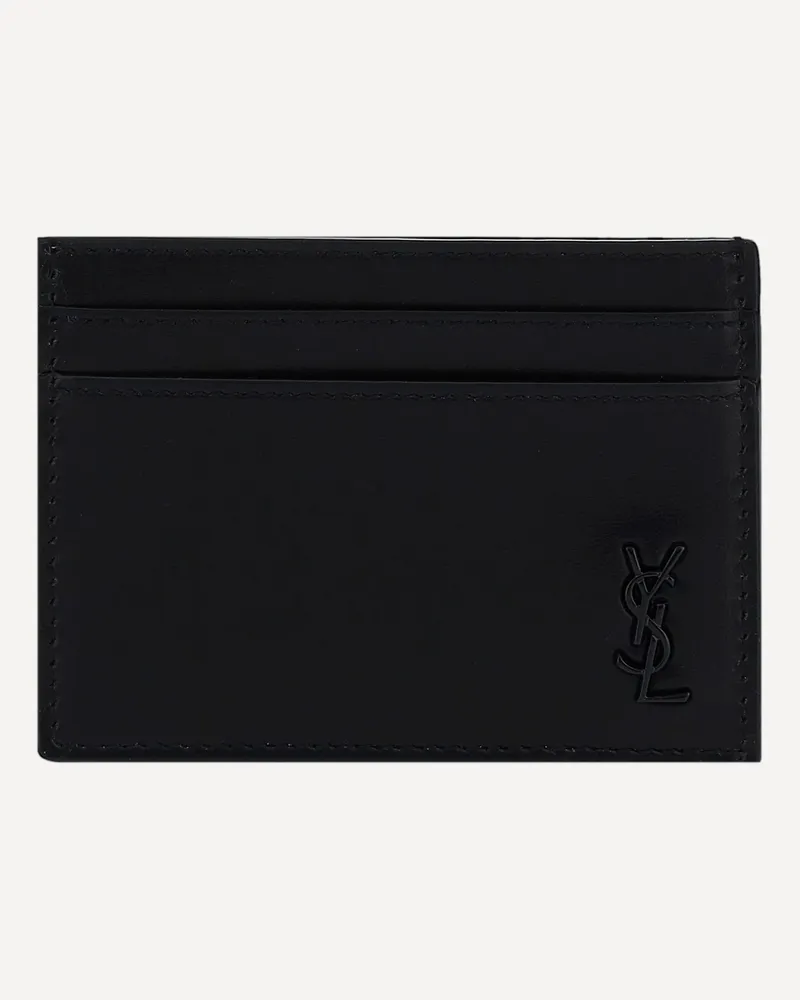 Saint Laurent Card Holder Male Black