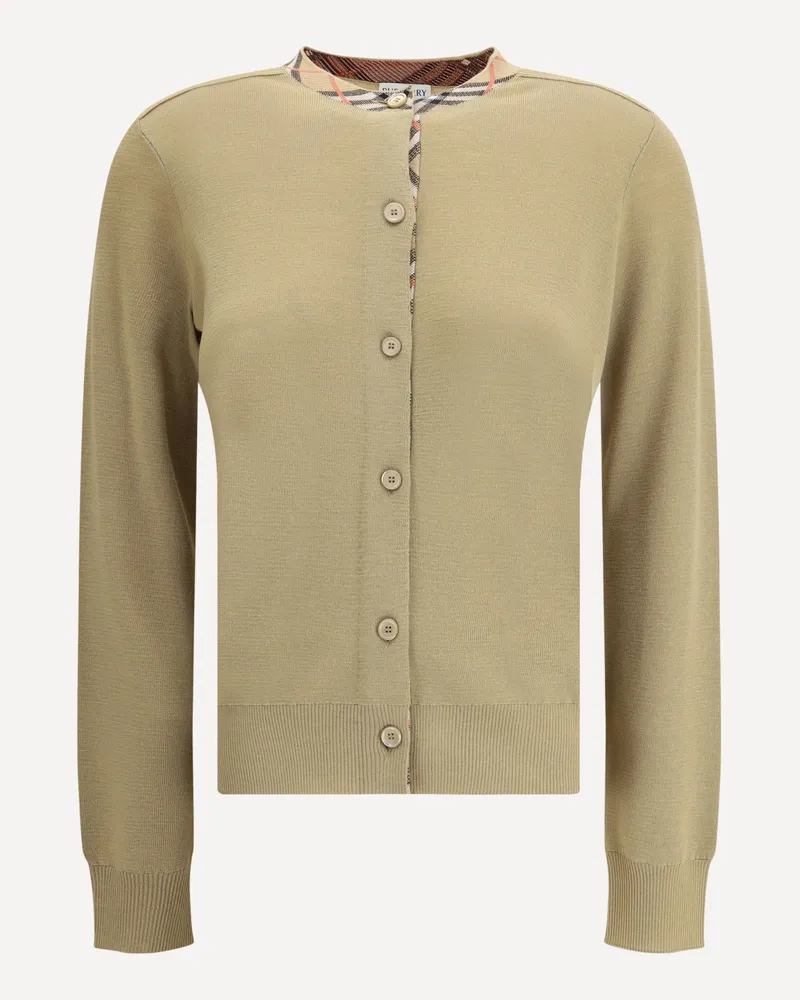 Burberry Knit Cardigan Female Brown