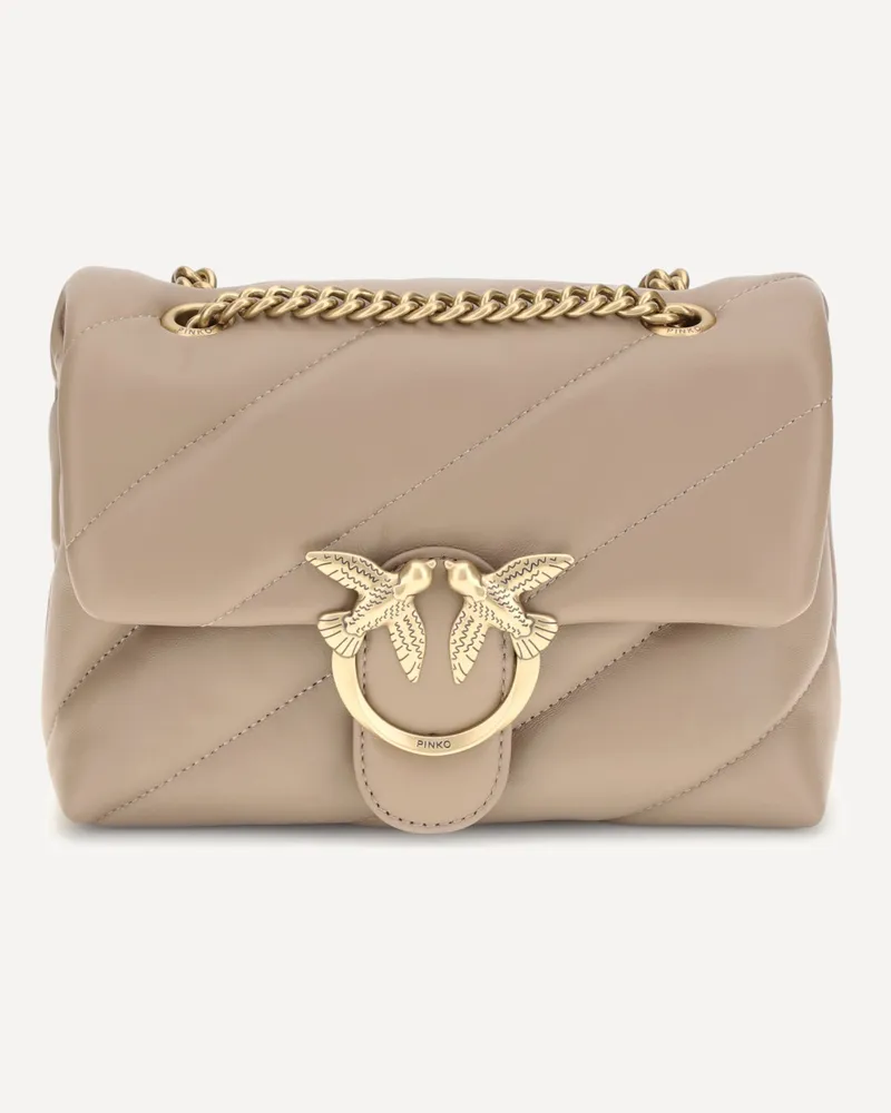 Pinko Love Mini Puff Shoulder Bag Female Pink