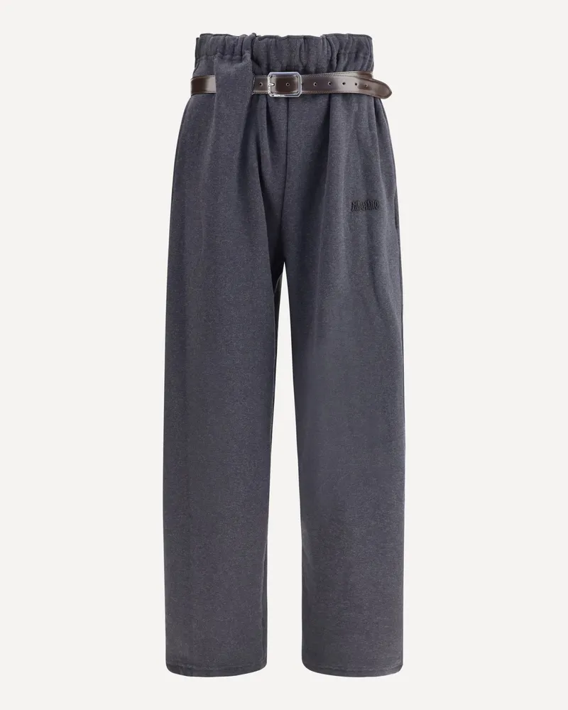 Magliano Heavy jersey Pants Male Grey